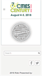 Mobile Screenshot of 7citiescentury.com